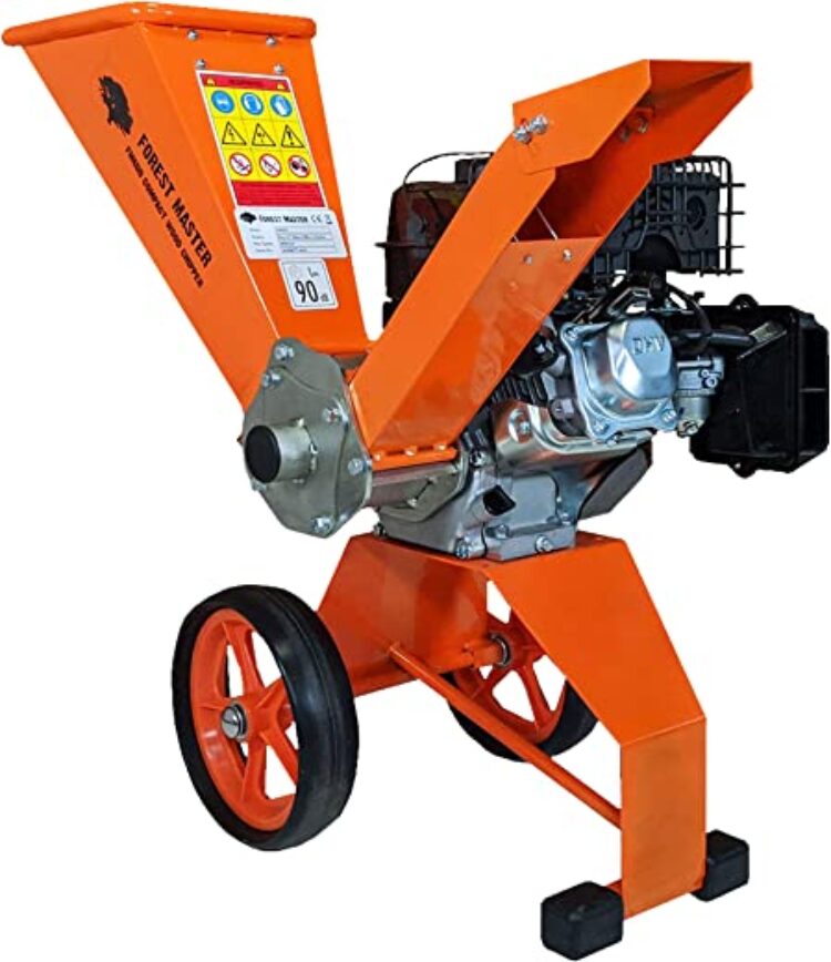 ️Forest Master FM6DD Benzin 4Takt Motor Holz Garten Häcksler, 6 HP