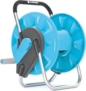 Cellfast ALUPLUS Gartenschlauchaufroller, Schlauchaufroller, bequemer Transport und Lagerung, korrosionsbeständig, verhindert Schlauchknicken,…